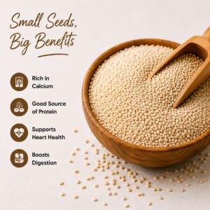 Healthy White Sesame Seeds for Daily Nutrition